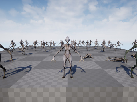 Monster 6 3D Model
