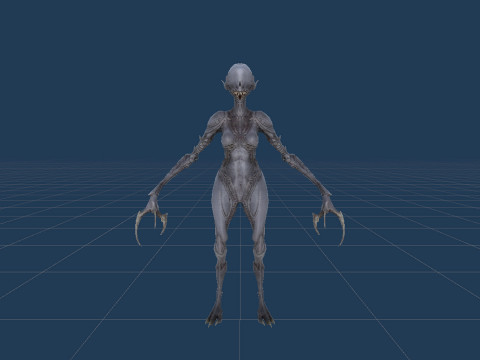 Monster 6 3D Model
