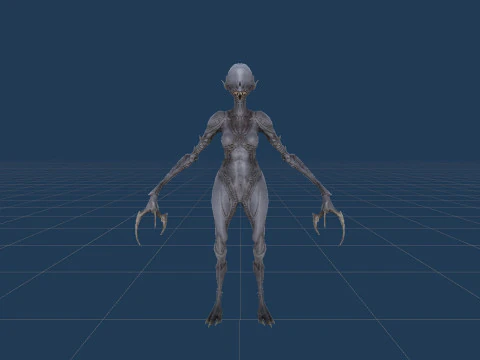 怪物6 3D 模型