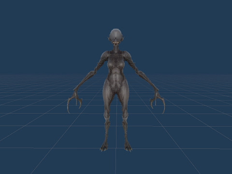 Monster 6 3D Model