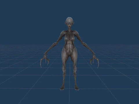 怪物6 3D 模型