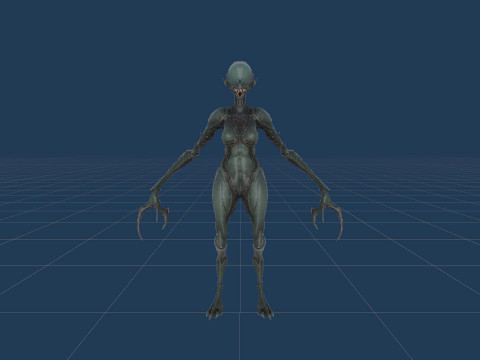 Monster 6 3D Model