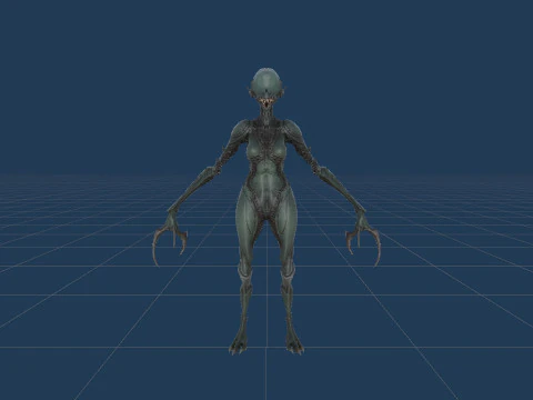 怪物6 3D 模型