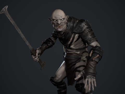 Goblin 3D Модель