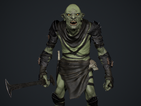 Goblin 3D Модель