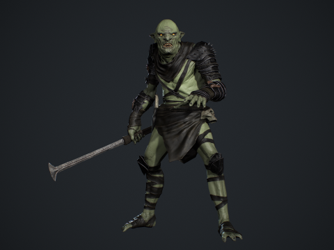 Goblin 3D Модель