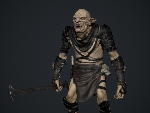 Goblin 3D Модель