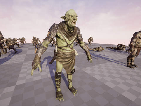 Goblin 3D Модель