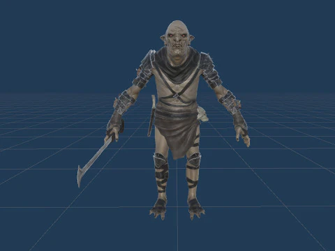 哥布林 3D 模型