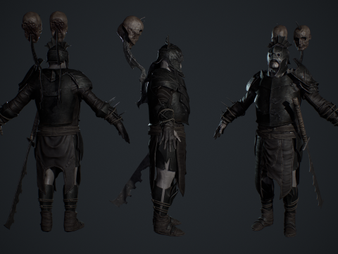 Orc 2 3D Model