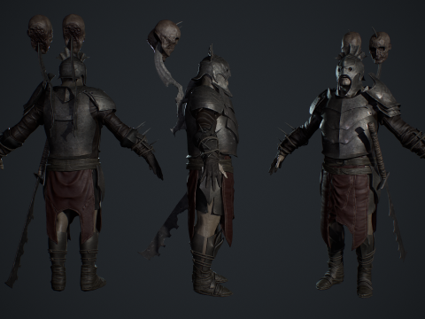 Orc 2 3D Model