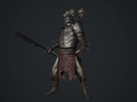 Orc 2 3D Model