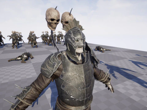 Orc 2 3D Model