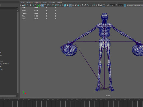 Monster 16 3D Model