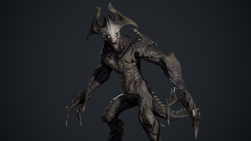 Archdemon 2 3D Model .c4d .max .obj .3ds .fbx .stl .blend