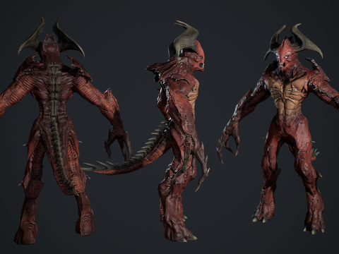 Archdemon 2 3D Model