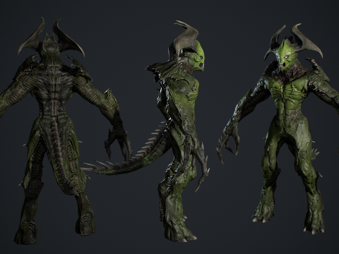 Archdemon 2 3D Model