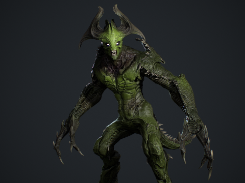 Archdemon 2 3D Model
