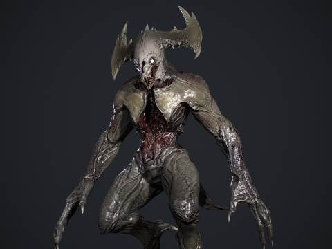 Demon Character 3 3D Модель