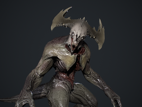 Demon Character 3 3Dモデル