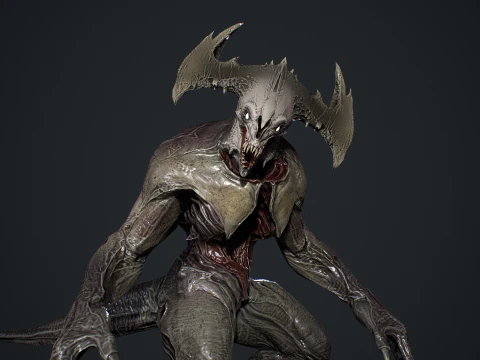 Demon Character 3 3D Model