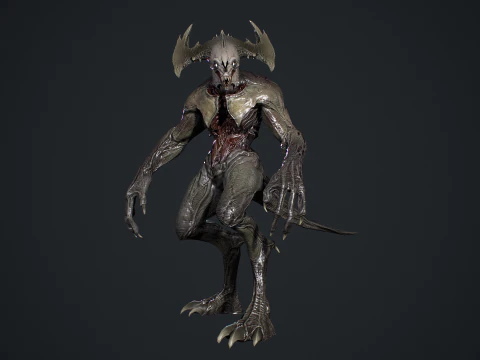Demon Character 3 3D Model