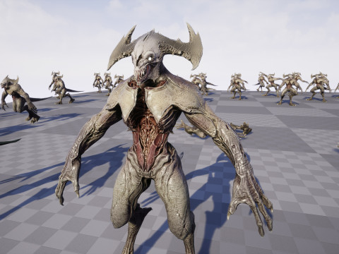 Demon Character 3 3Dモデル
