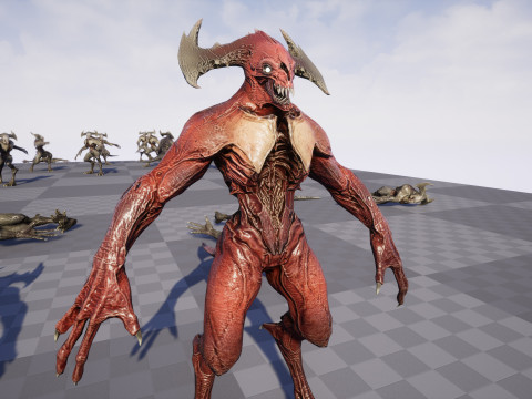 Demon Character 3 3Dモデル