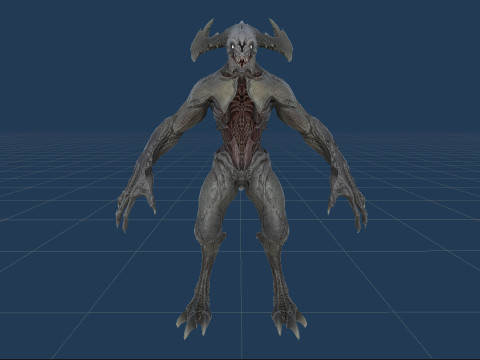 Demon Character 3 3Dモデル