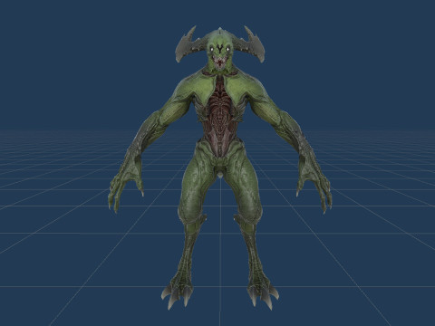 Demon Character 3 3Dモデル
