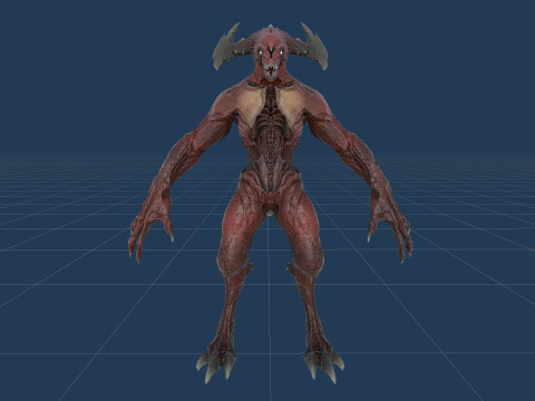 Demon Character 3 3Dモデル