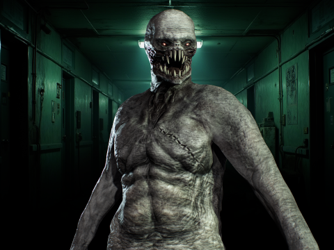 Nightmare Monster 2 3D Модель