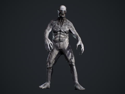 Nightmare Monster 2 3D Model