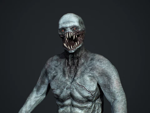 Nightmare Monster 2 3D Model