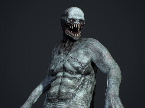 Nightmare Monster 2 3D Model