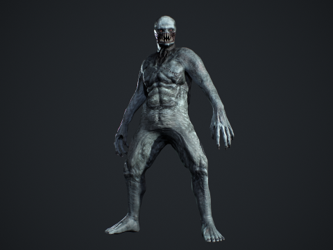 Nightmare Monster 2 3D Model