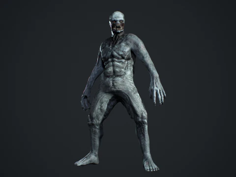Nightmare Monster 2 3D Model