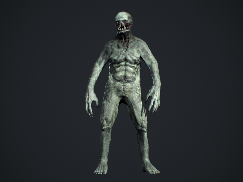 Nightmare Monster 2 3D Model