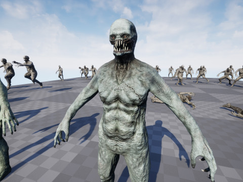 Nightmare Monster 2 3D Model