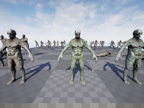 Nightmare Monster 2 3D Model
