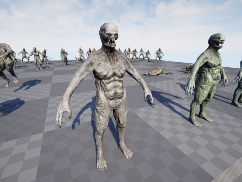 Nightmare Monster 2 3D Model