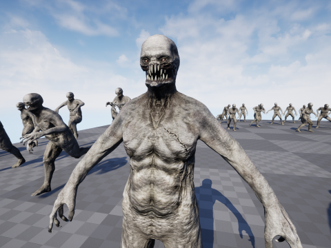 Nightmare Monster 2 3D Model