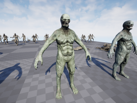 Nightmare Monster 2 3D Model