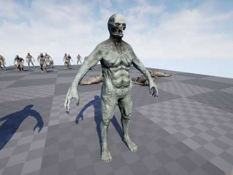 Nightmare Monster 2 3D Model