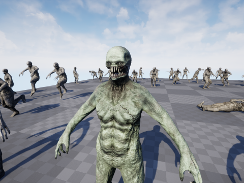 Nightmare Monster 2 3D Model