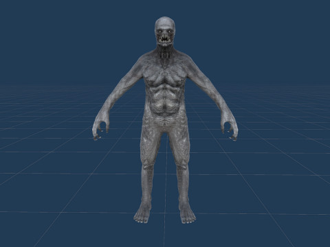 Nightmare Monster 2 3D Model