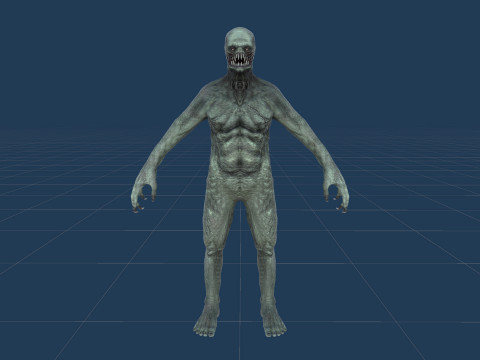 Nightmare Monster 2 3D Model