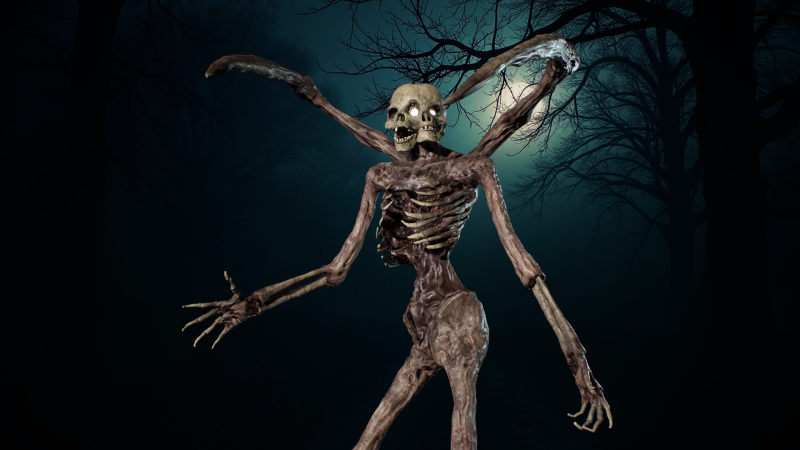 Nightmare Monster 3 Model 3D .c4d .max .obj .3ds .fbx .stl .blend