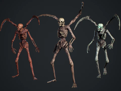 Mostro da incubo 3 Modello 3D