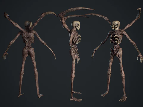 Mostro da incubo 3 Modello 3D